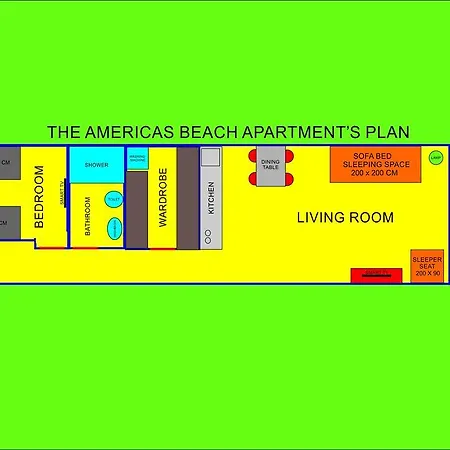 The Americas 아파트 *